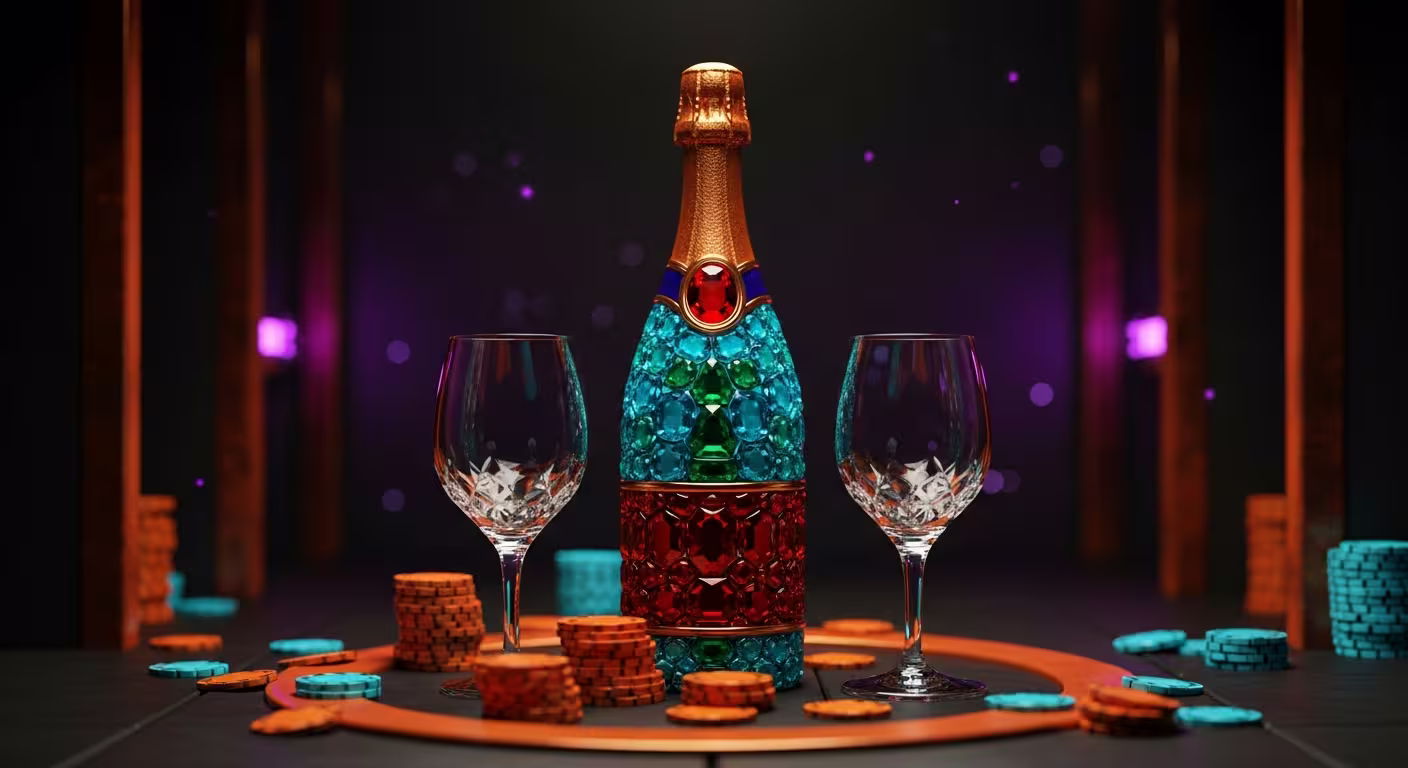 Speler die een casino-strategiekaart bekijkt naast fiches en kaarten ter illustratie van slim bankrollbeheer